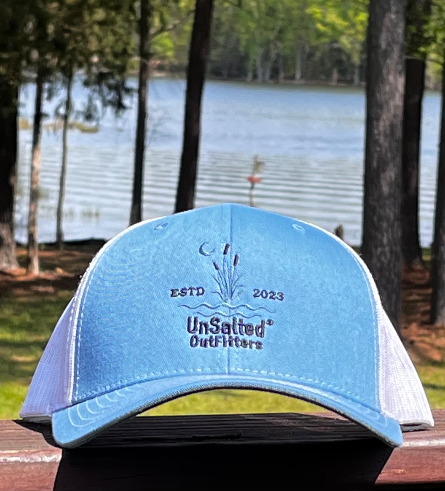 Columbia Blue Trucker Hat