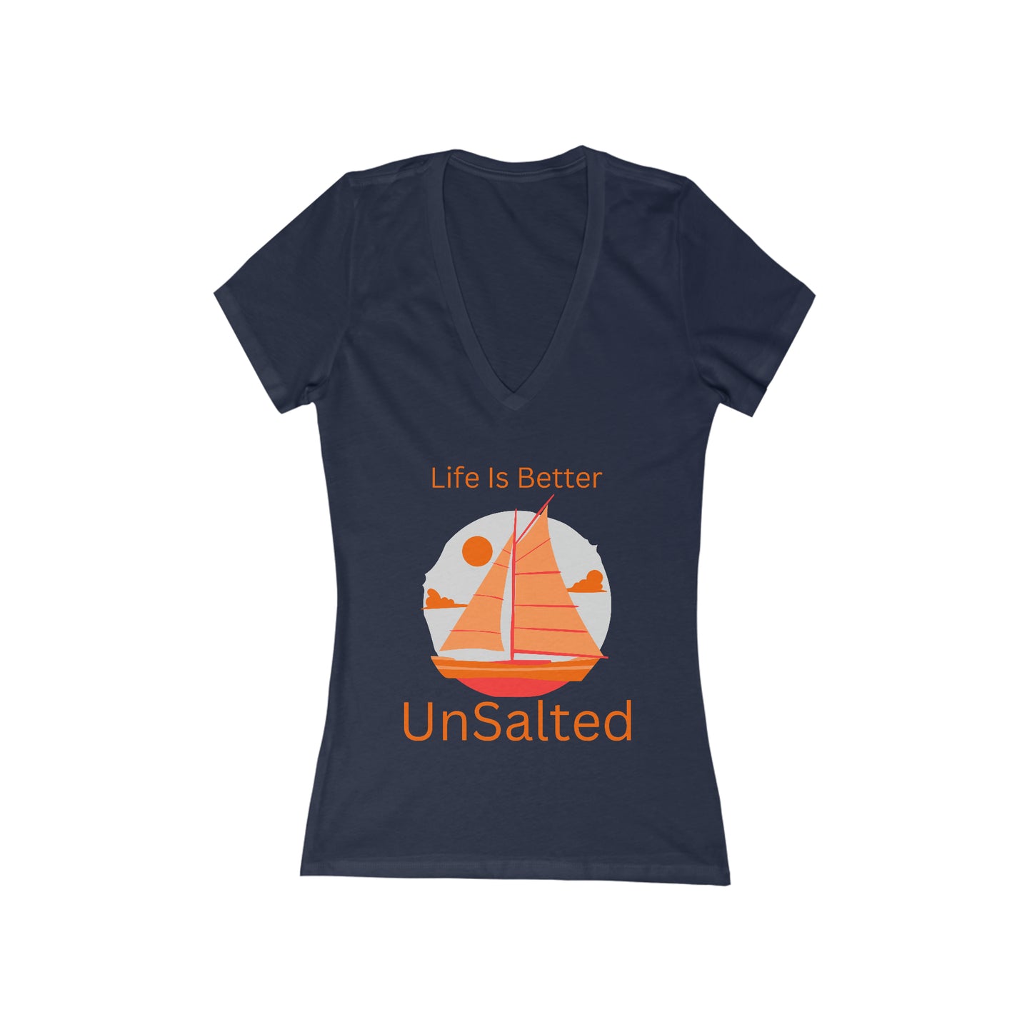 Women's Sailboat V-neck