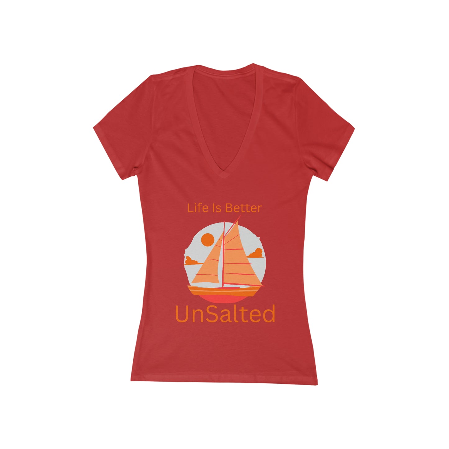 Women's Sailboat V-neck