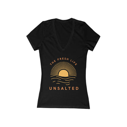 Women's Sunburst V-neck