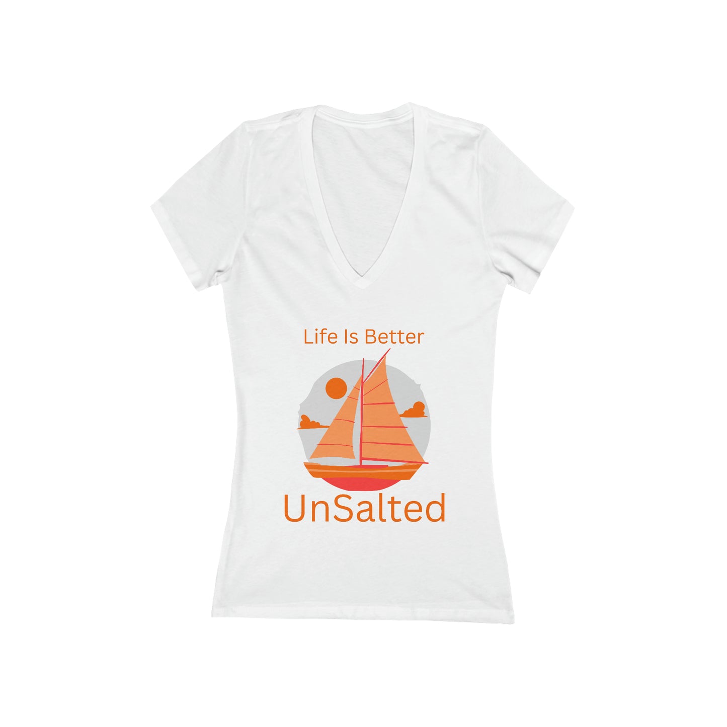 Women's Sailboat V-neck