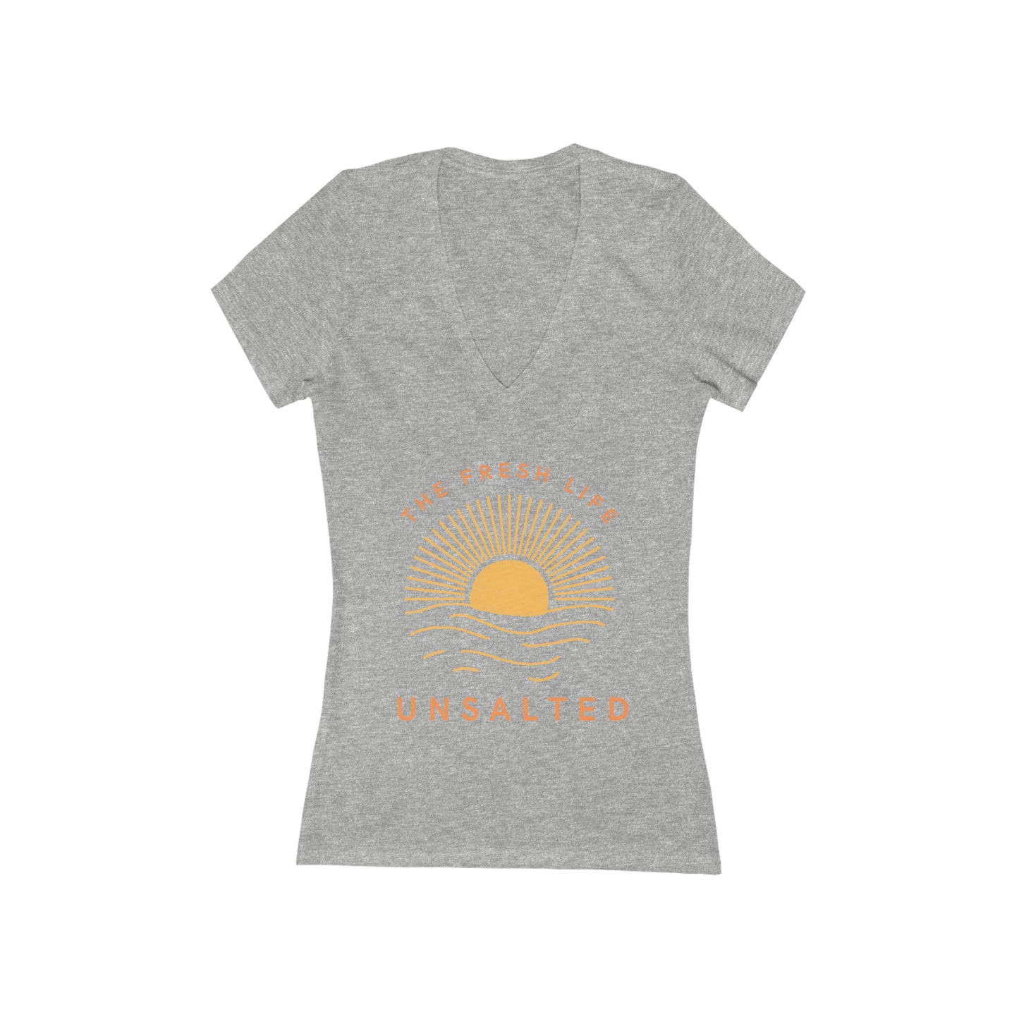 Women's Sunburst V-neck