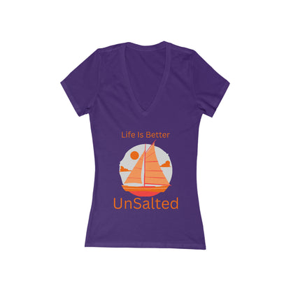 Women's Sailboat V-neck