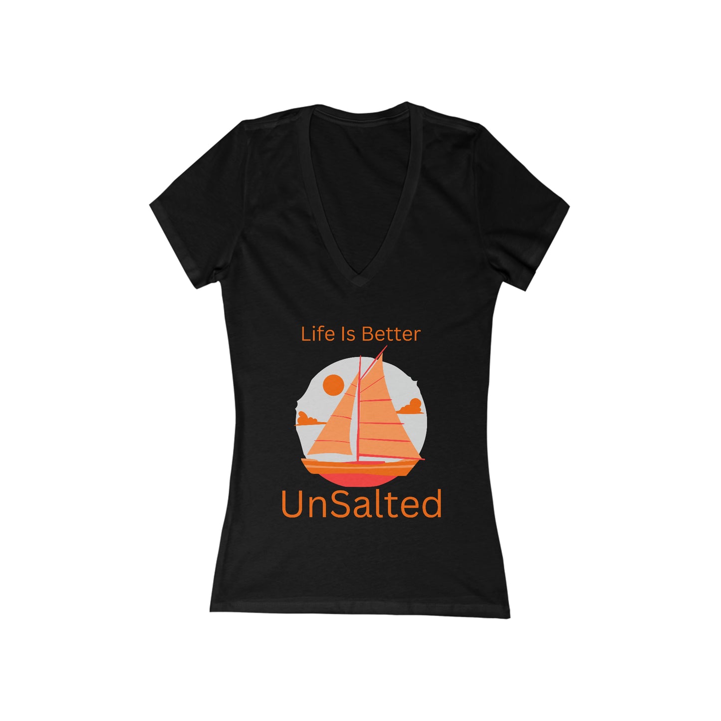 Women's Sailboat V-neck